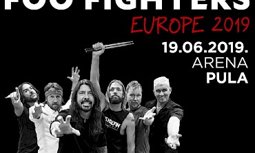 Istria Rentals - Events - Foo fighters in Pula - 18.06. and 19.06.
